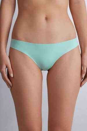 Intimissimi Brazilian Seamless Ultra Light Microfiber Slip Damen Grün | NLD-316849