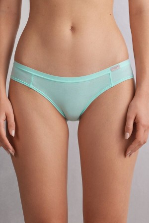 Intimissimi Cotton Höschen Damen Grün | SLP-987465