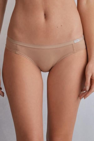 Intimissimi Cotton Höschen Damen Orange Beige | DAU-142653