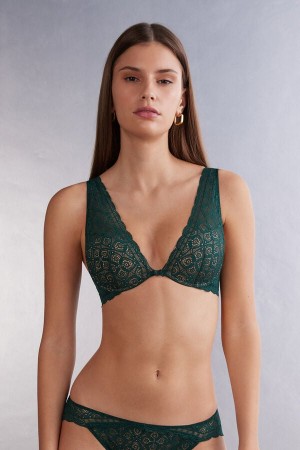 Intimissimi Elena Balconette Lace BH Damen Grün | AUR-654308