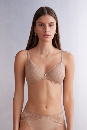 Intimissimi Francesca Balconette Lace BH Damen Orange Beige | FDC-072845