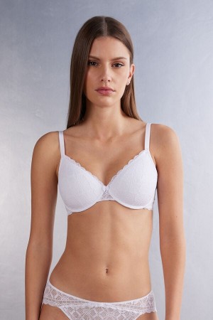 Intimissimi Francesca Balconette Lace BH Damen Weiß | LAB-514826