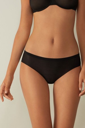 Intimissimi Invisible Touch Slip Damen Schwarz | JMX-395706