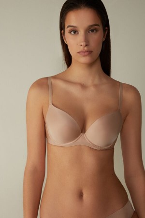 Intimissimi Irina Microfiber Balconette BH Damen Orange Beige | VBG-720198