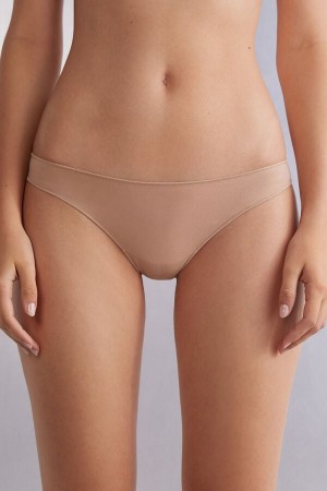 Intimissimi Low Rise Cotton Höschen Damen Orange Beige | NMF-702943