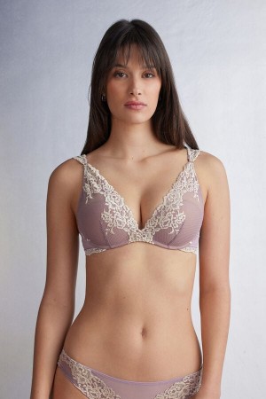 Intimissimi Pretty Flowers Giorgia Balconette BH Damen Weiß | ONE-157486