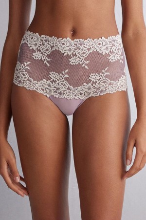 Intimissimi Pretty Flowers Hipsterzilian Slip Damen Weiß | PJO-907431