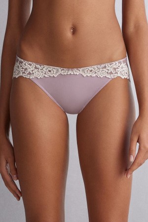 Intimissimi Pretty Flowers Höschen Damen Weiß | KRP-852461