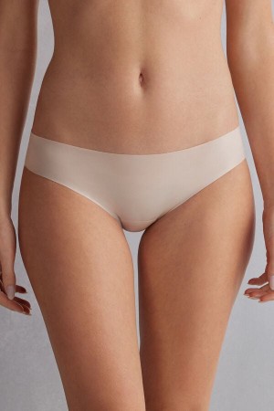 Intimissimi Seamless Microfiber Höschen Damen Weiß Rosa | RBO-812645