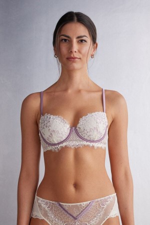 Intimissimi Secret Garden Sofia Balconette BH Damen Hellgelb | RPO-047291