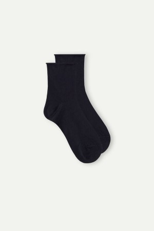 Intimissimi Superior Cotton Ankle Socken Herren Blau | YNP-943528