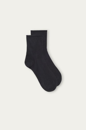 Intimissimi Superior Cotton Ankle Socken Herren Dunkelgrau | PBE-417698