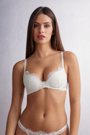 Intimissimi The Most Romantic Season Gioia Super Push-Up BH Damen Weiß | TOP-268790