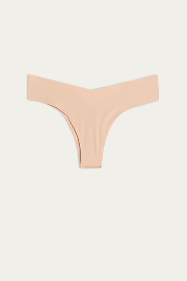 Intimissimi 80s-Stylezilian Ultralight Microfiber Slip Damen Orange Beige | FCI-493610