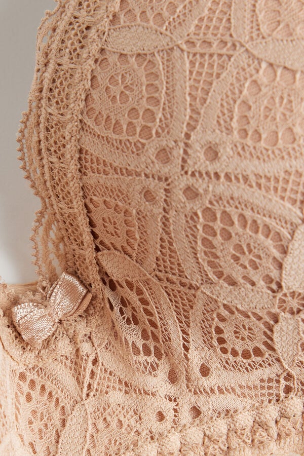 Intimissimi Adele Triangle Lace BH Damen Orange Beige | RUP-398567