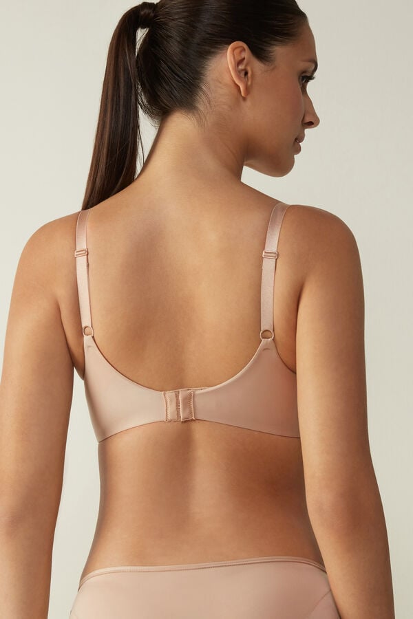 Intimissimi Adele Wireless Boost Triangle Ultralight Microfiber BH Damen Orange Beige | XWS-980254