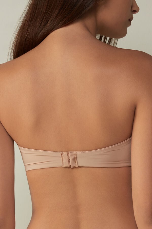 Intimissimi Anna Bandeau Ultralight Microfiber BH Damen Orange Beige | ABO-763248