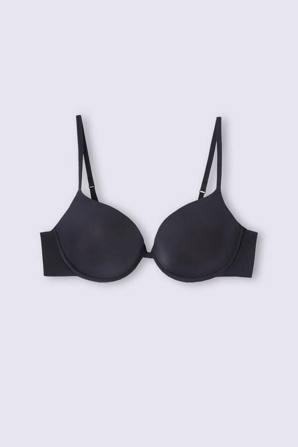 Intimissimi Bellissima Push-Up Ultralight Microfiber BH Damen Schwarz | LXS-637019