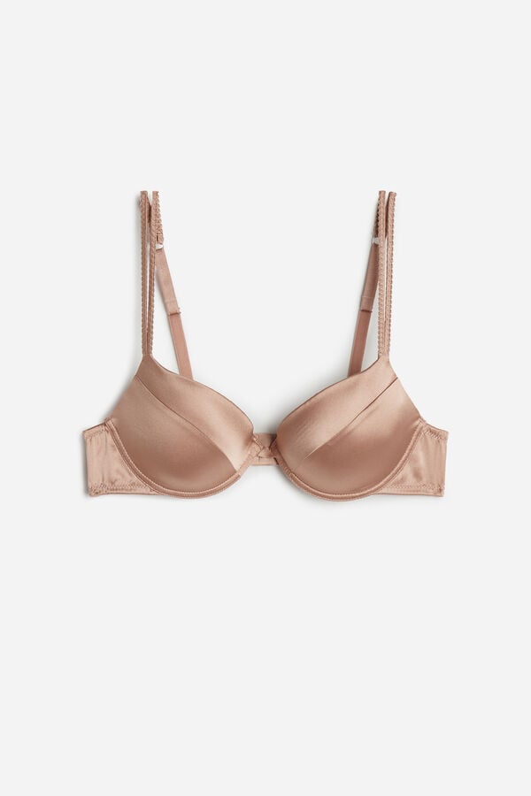 Intimissimi Bellissima Silk Push-Up BH Damen Rosa | HFE-986120