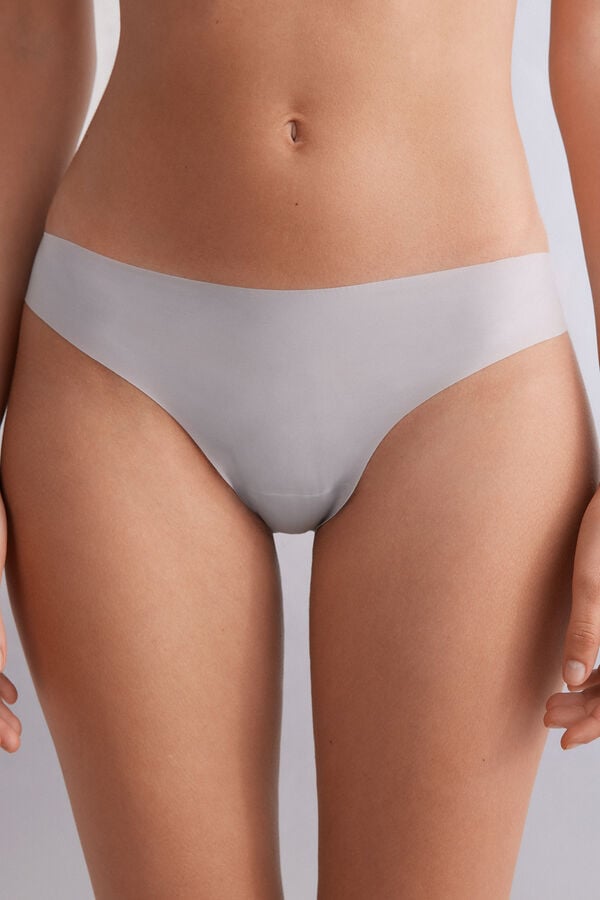 Intimissimi Brazilian Seamless Ultra Light Microfiber Slip Damen Grau | ODT-149073