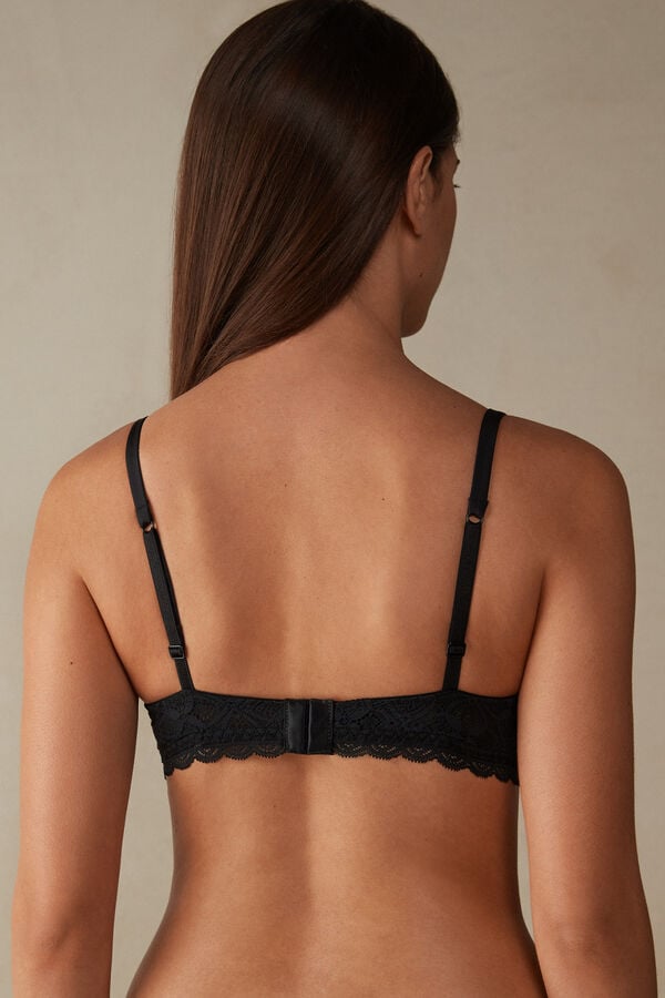 Intimissimi Claudia Balconette Lace BH Damen Schwarz | APG-975268