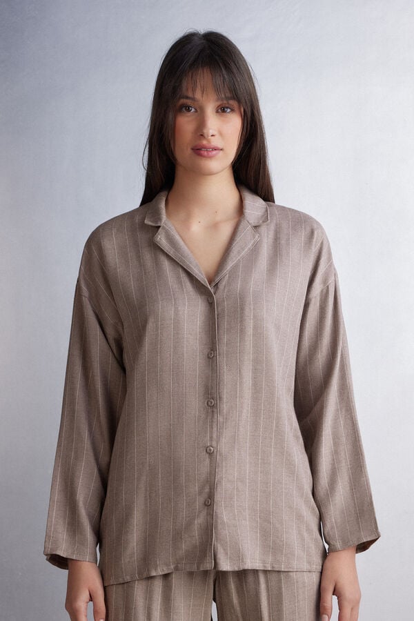 Intimissimi Comfort First Woven Modal Pyjama Damen Beige | TVN-752496