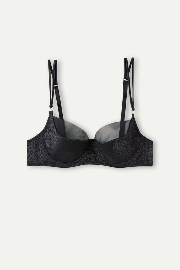 Intimissimi Cool Minimal Demi BH Damen Schwarz | UVS-687259