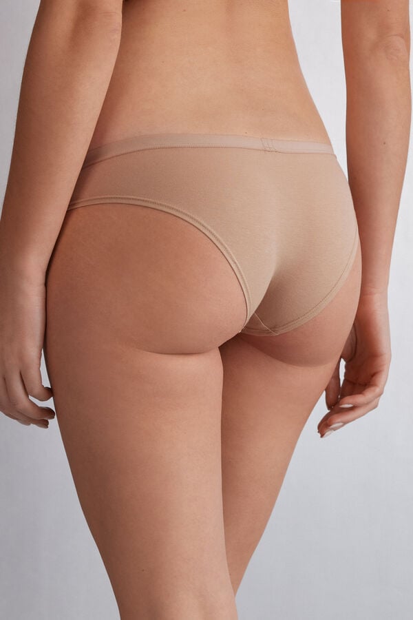 Intimissimi Cotton Höschen Damen Orange Beige | DAU-142653