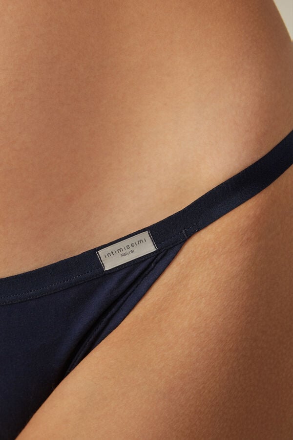 Intimissimi Cotton String Höschen Damen Blau | BSJ-137268