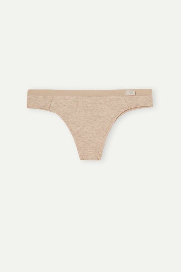 Intimissimi Cottonzilian Slip Damen Beige | NOV-870564