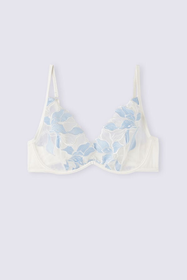 Intimissimi Eternal Flowers Alessia Balconette BH Damen Blau | UMQ-178245