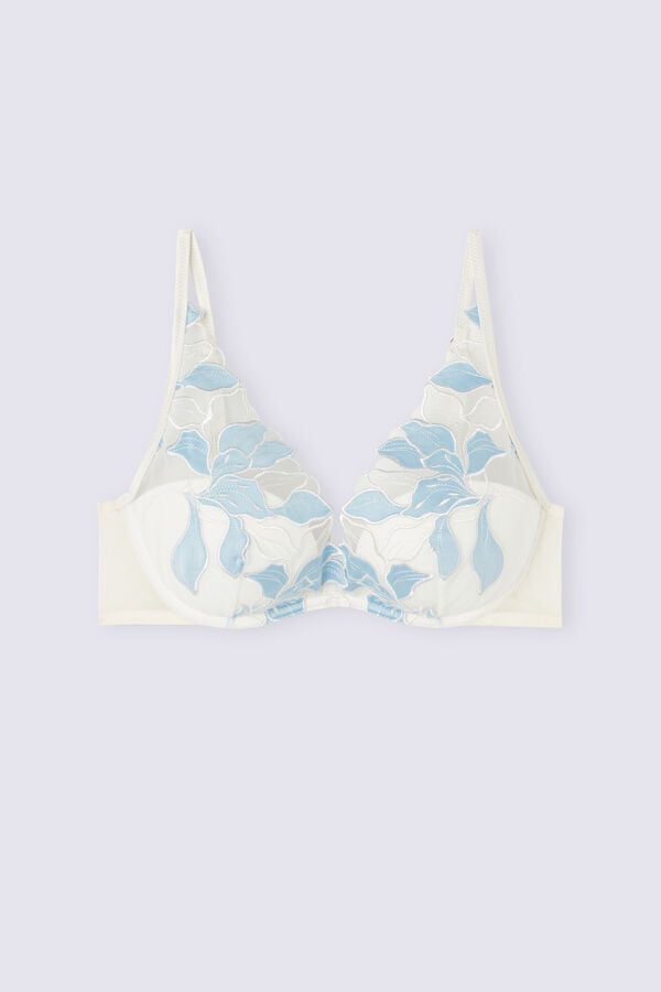 Intimissimi Eternal Flowers Giorgia Balconette BH Damen Blau | OSL-916038