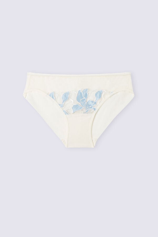 Intimissimi Eternal Flowers Höschen Damen Blau | VOG-629540