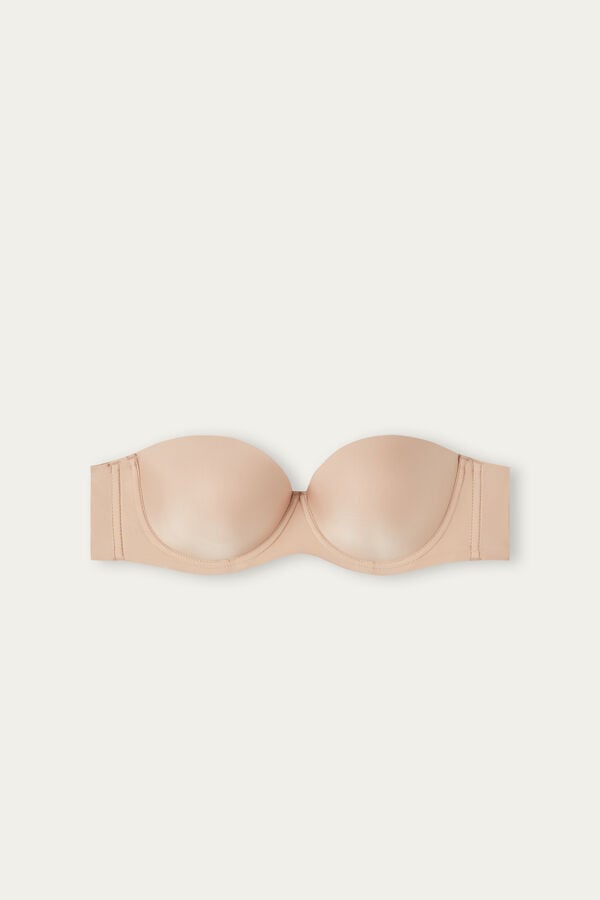 Intimissimi Giada Microfiber Bandeau BH Damen Orange Beige | YVL-160932