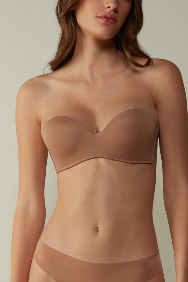 Intimissimi Gioia Bandeau BH Damen Beige | FBA-049328