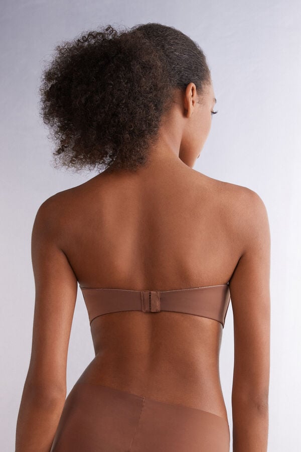 Intimissimi Gioia Bandeau BH Damen Dunkelbeige | VKP-190856