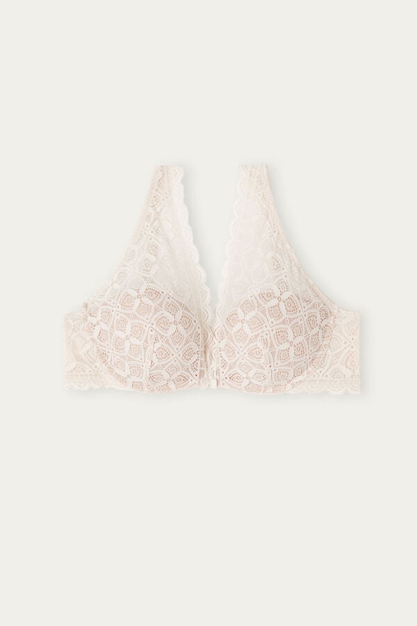 Intimissimi Giorgia Balconette Lace BH Damen Weiß Rosa | FRZ-025368