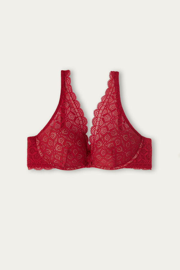 Intimissimi Giorgia Balconette Lace BH Damen Rot | SAV-138524