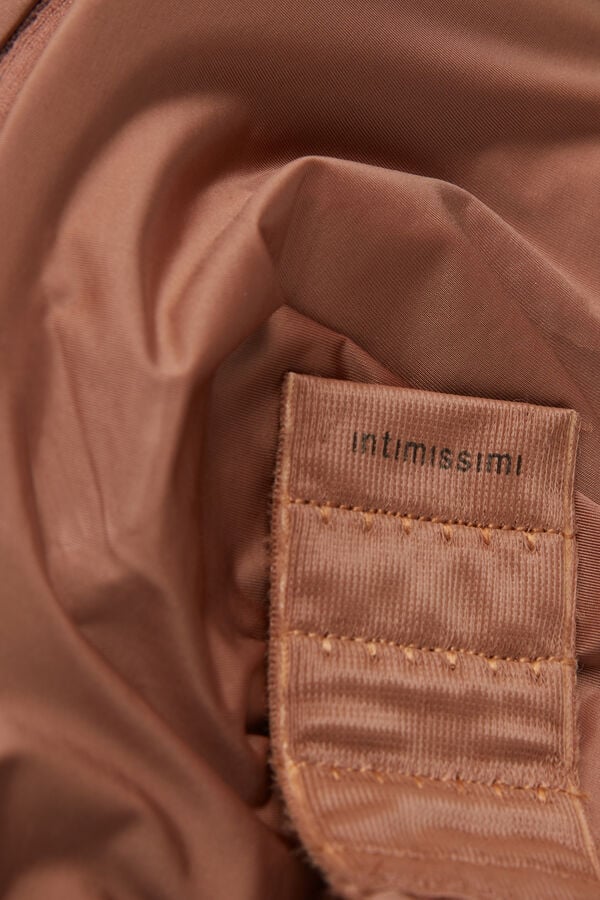 Intimissimi Greta Comfort Lounge Balconette Ultralight Microfiber BH Damen Dunkelbeige | DHO-079146