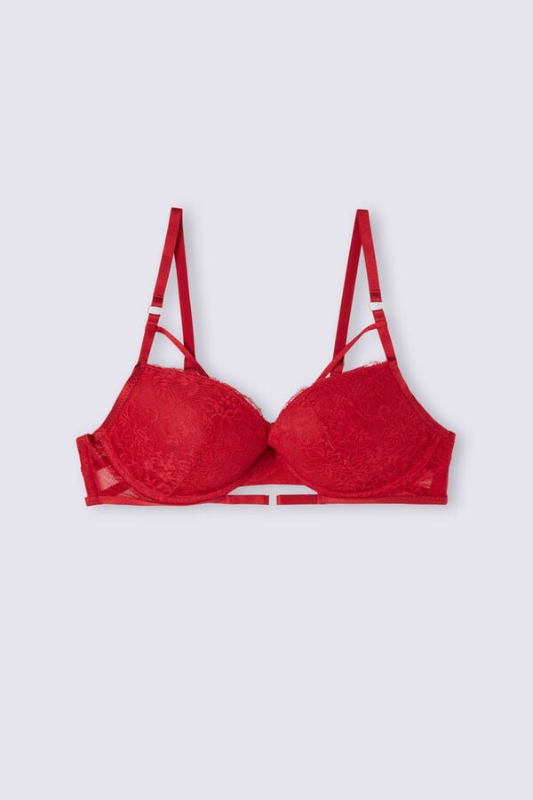 Intimissimi Intricate Surface Elettra Push-Up BH Damen Rot | GRB-903452