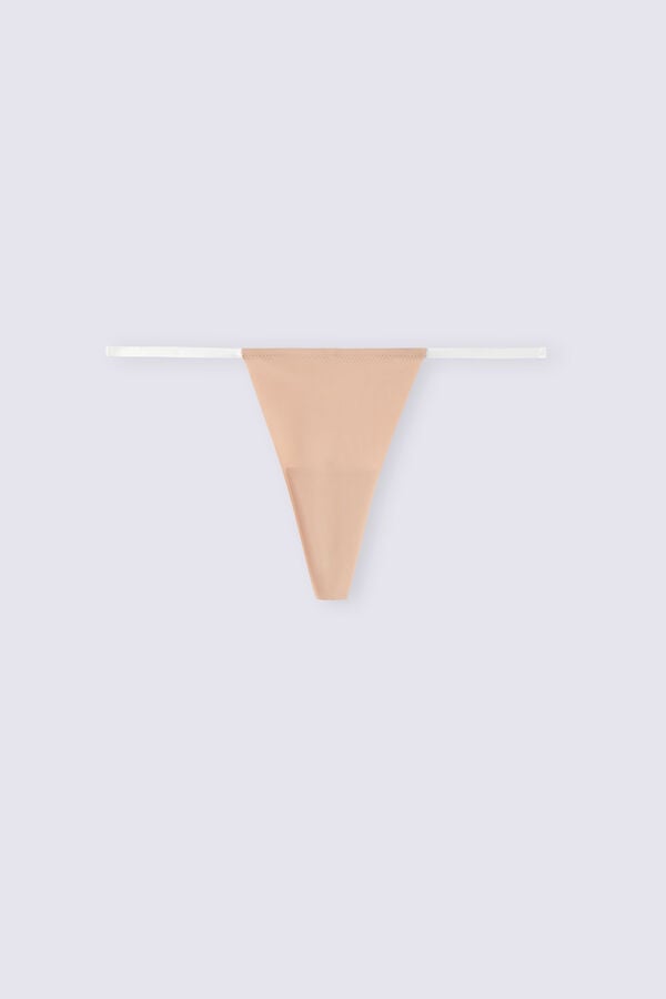 Intimissimi Invisible In Ultralight Microfiber Tanga Damen Orange Beige | QNT-705986