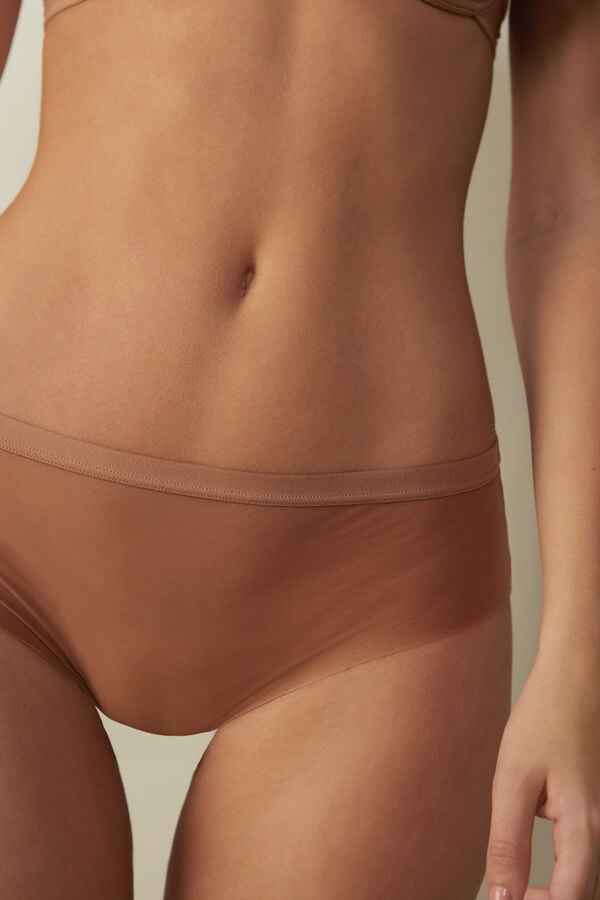 Intimissimi Invisible Touch Slip Damen Beige | EID-810239