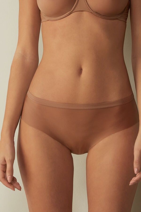 Intimissimi Invisible Touch Slip Damen Beige | EID-810239