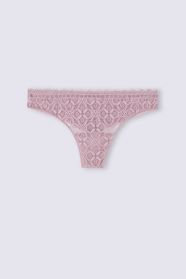 Intimissimi Lace And Microfiberzilian Slip Damen Rosa | FQW-193806