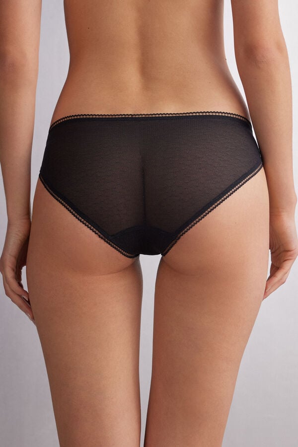 Intimissimi Lace Never Gets Old Höschen Damen Schwarz | GPO-340516