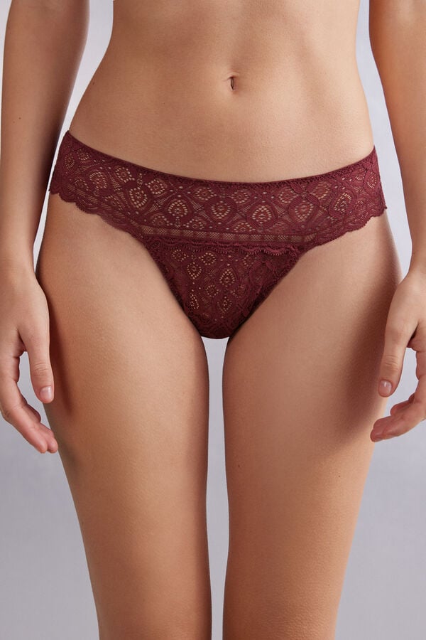 Intimissimi Lacezilian Slip Damen Rot | DFJ-890567