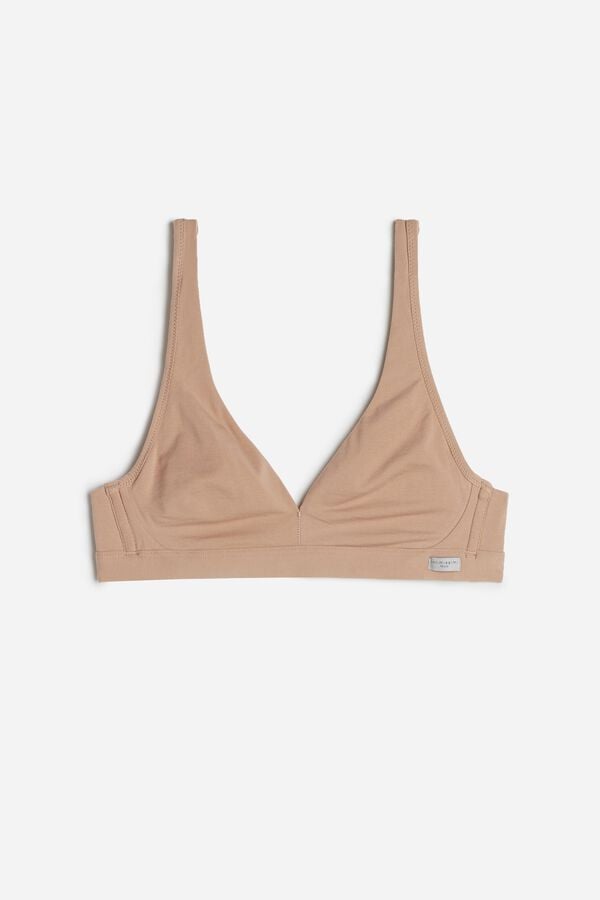 Intimissimi Lara Cotton Triangle BH Damen Orange Beige | KBG-874320