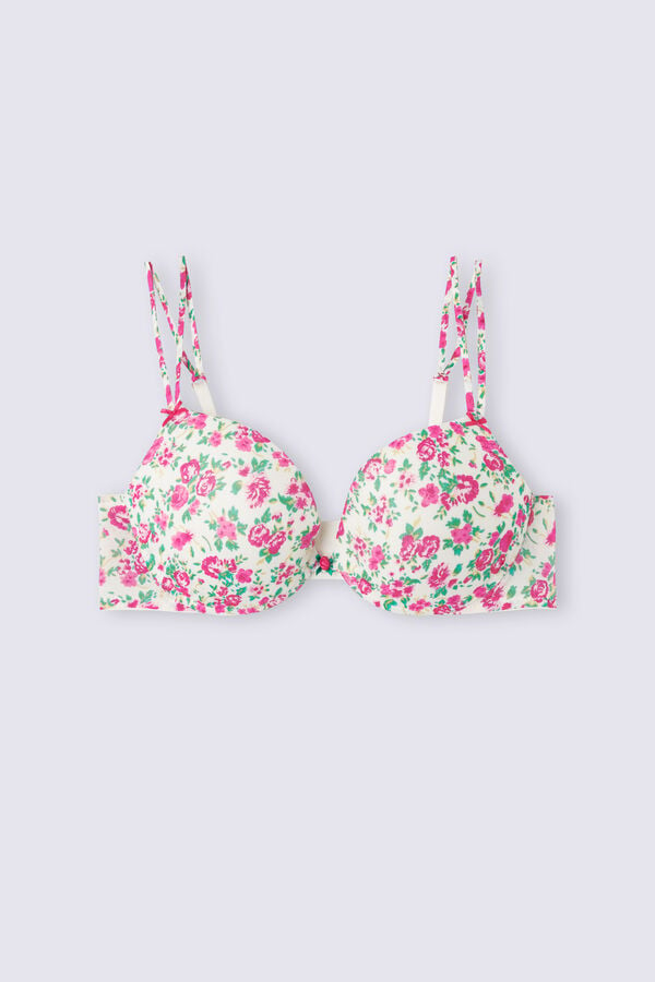 Intimissimi Life Is A Flower Simona Super Push-Up BH Damen Mehrfarbig | IRW-038179