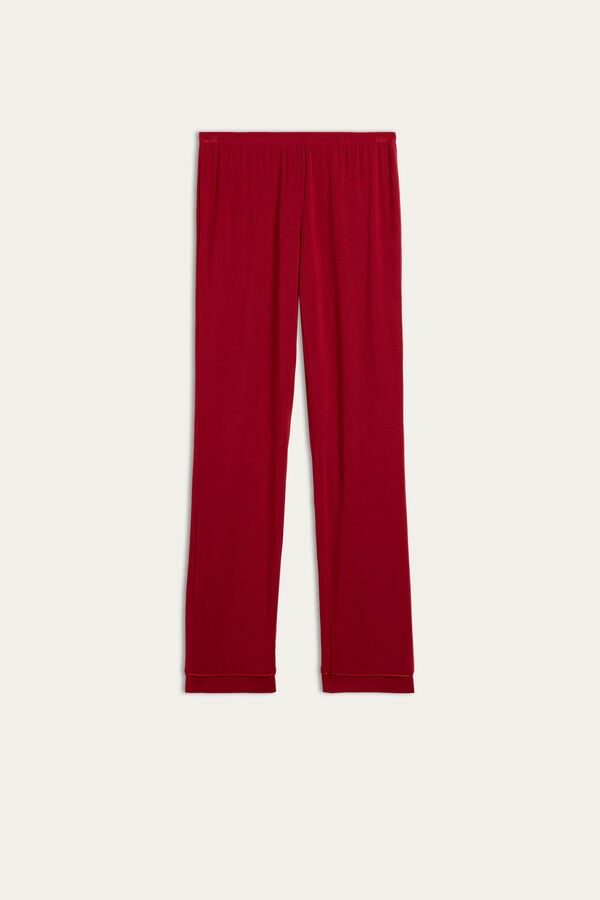 Intimissimi Long Micromodal Pyjama Damen Rot | APV-741820