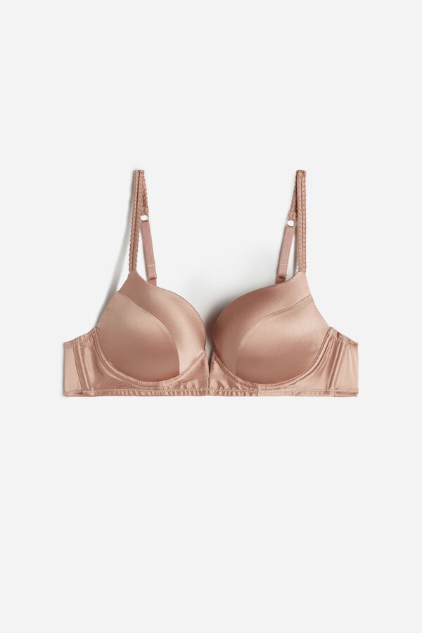 Intimissimi Mia Silk Super Push-Up BH Damen Rosa | WEM-618593